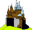 Dibujo Castillo medieval pintado por ALEIX