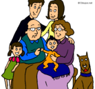Dibujo Familia pintado por sheil