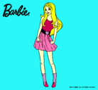 Dibujo Barbie veraniega pintado por julianiee