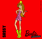 Dibujo Barbie Fashionista 2 pintado por LuciaLG