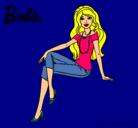 Dibujo Barbie moderna pintado por tr6e6ree