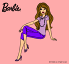 Dibujo Barbie moderna pintado por maricielo