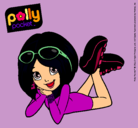 Dibujo Polly Pocket 13 pintado por lupa