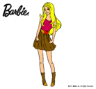 Dibujo Barbie veraniega pintado por haditas