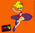 Dibujo Polly Pocket 3 pintado por alexandrani