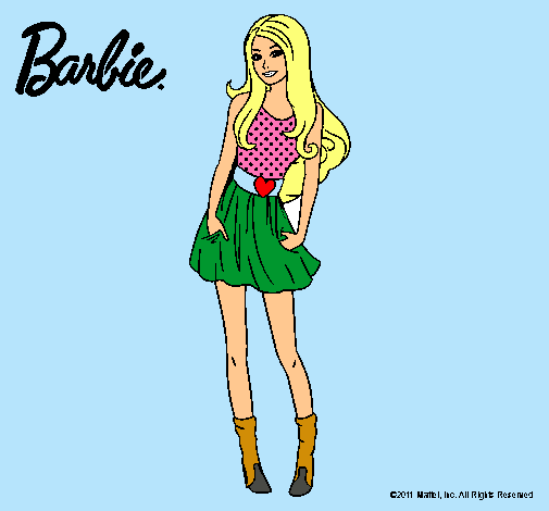 Barbie veraniega