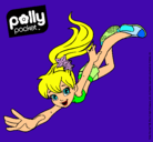 Dibujo Polly Pocket 5 pintado por caballo