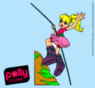 Dibujo Polly Pocket 6 pintado por criss