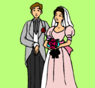 Dibujo Marido y mujer III pintado por alejaca