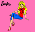 Dibujo Barbie moderna pintado por hjgyg