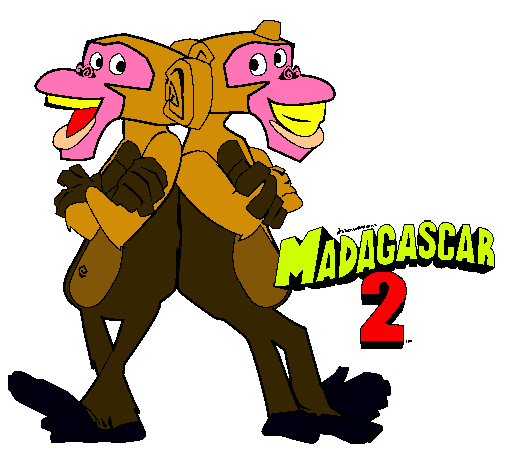 Madagascar 2 Manson y Phil 2