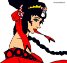 Dibujo Princesa china pintado por reeiinaaaaaa