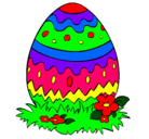 Dibujo Huevo de pascua 2 pintado por nelson