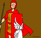 Dibujo Soldado romano II pintado por fabri