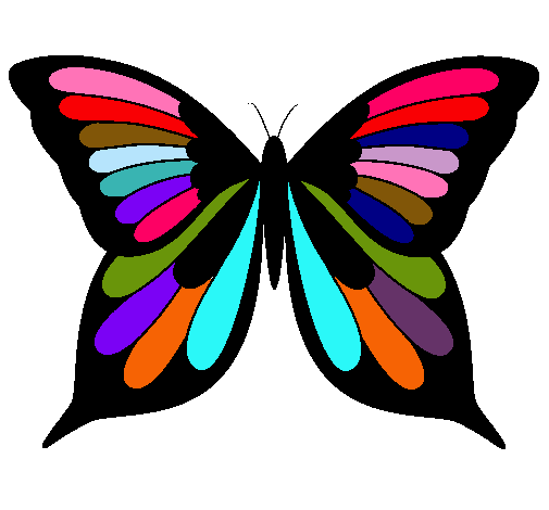 Dibujo Mariposa pintado por antonio01