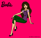 Dibujo Barbie moderna pintado por yasmine