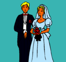 Dibujo Marido y mujer III pintado por friki