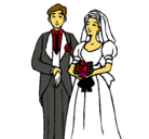 Dibujo Marido y mujer III pintado por jokin