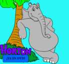 Dibujo Horton pintado por fosasosa