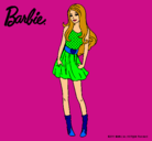 Dibujo Barbie veraniega pintado por valentinalin