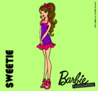 Dibujo Barbie Fashionista 6 pintado por sarafashonGlam