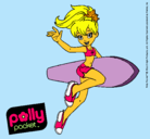 Dibujo Polly Pocket 3 pintado por carisan