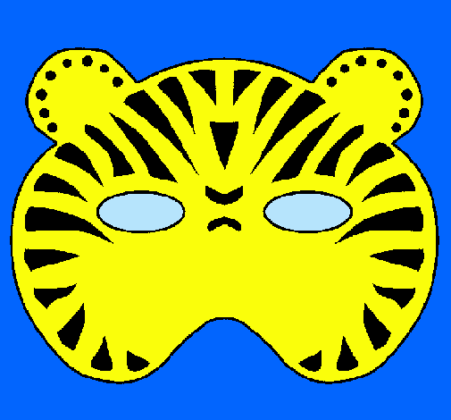 Dibujo Tigre pintado por juanda