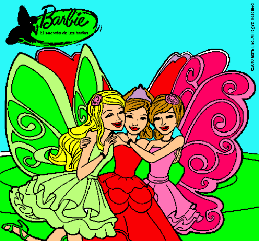 Barbie y sus amigas en hadas