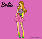 Dibujo Barbie veraniega pintado por ABIGIL