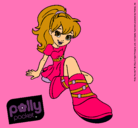 Dibujo Polly Pocket 9 pintado por lady