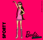 Dibujo Barbie Fashionista 4 pintado por amamiley