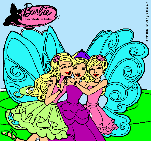 Barbie y sus amigas en hadas