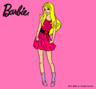 Dibujo Barbie veraniega pintado por bullita