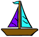 Dibujo Barco velero pintado por josem
