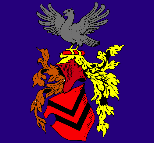 Escudo de armas y aguila 