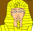 Dibujo Tutankamon pintado por sergio-manch