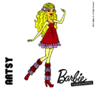 Dibujo Barbie Fashionista 1 pintado por shyrle