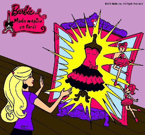 El vestido mágico de Barbie