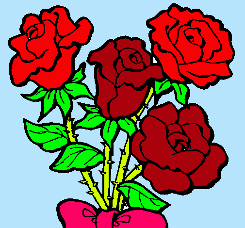 Ramo de rosas