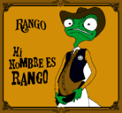 Dibujo Rango pintado por spid