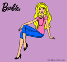 Dibujo Barbie moderna pintado por mabell