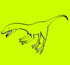 Dibujo Velociraptor II pintado por gianny