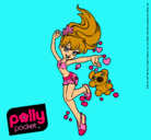 Dibujo Polly Pocket 14 pintado por larau