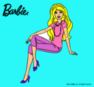 Dibujo Barbie moderna pintado por LISSHE 