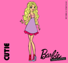 Dibujo Barbie Fashionista 3 pintado por saray11