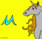 Dibujo Unicornio pintado por unicornio