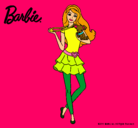 Dibujo Barbie y su mascota pintado por sorai