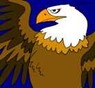 Dibujo Águila Imperial Romana pintado por alfo