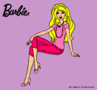 Dibujo Barbie moderna pintado por diasfhg