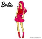 Dibujo Barbie veraniega pintado por estre